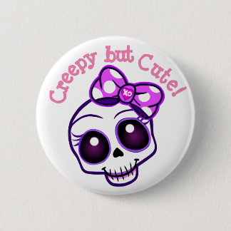 “Creepy but Cute!” Kawaii Button Pin