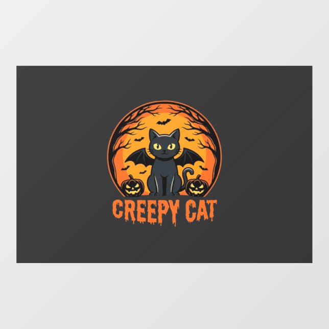Creepy Cat Halloween Bat Moon Graphic Design_1 (Sheet)