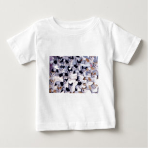 creepy cats baby T-Shirt