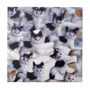 creepy cats tile