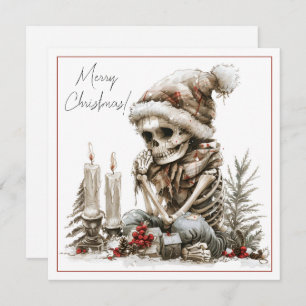 Creepy Christmas Skeleton