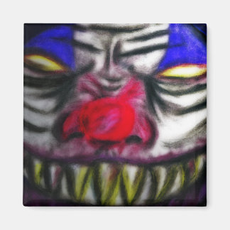 Creepy Clowm Magnet