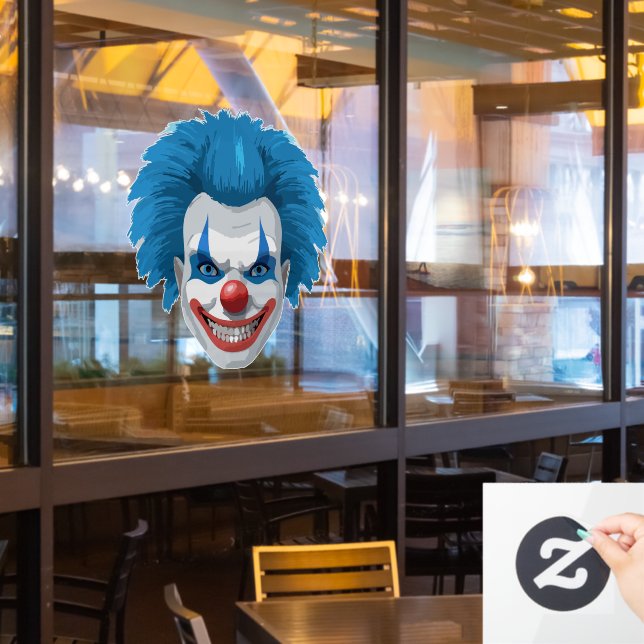 Creepy Clown Carnival Halloween (Restaurant Window)