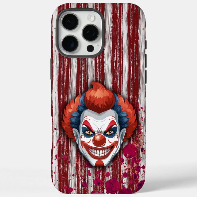 Creepy Clown Carnival Halloween Case-Mate iPhone Case (Back)