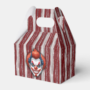 Creepy Clown Carnival Halloween Favour Box