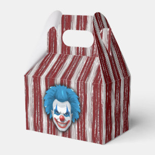 Creepy Clown Carnival Halloween Favour Box