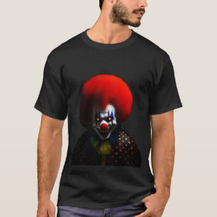 Creepy Clown Phobia Scary Gag Custom T-Shirt