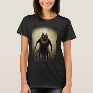 Creepy Clown Shirt Evil Scary Clown Insane Horror