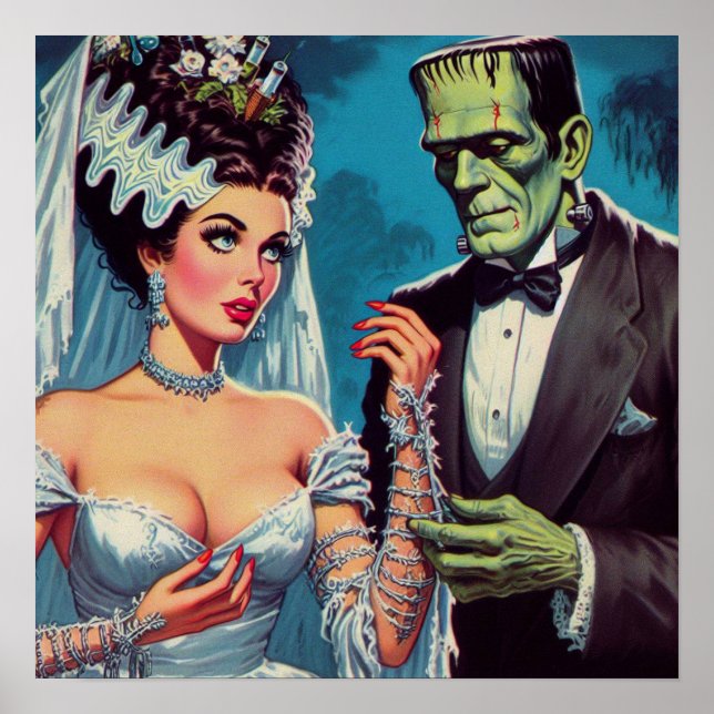 Creepy Couple Poster (Front)