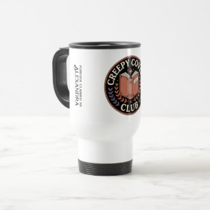 Creepy Covers Club Personalised for Book Lovers Travel Mug