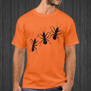 Creepy Crawly Black Ants Insects T-Shirt