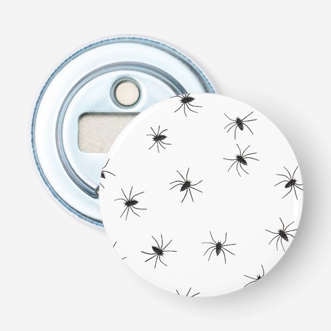 Creepy Crawly Spiders Bottle Opener (Front)