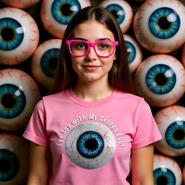 Creepy customisable Keep an Eye Out T-Shirt (Creepy customizable Keep an Eye Out T-Shirt)