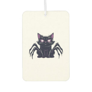 Creepy Cute Cat � Spider Legs & Heart Eyes Oversiz Car Air Freshener