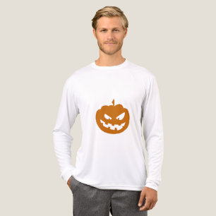 Creepy Cute Halloween Pumpkin Tri-Blend Shirt