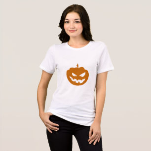  Creepy Cute Halloween Pumpkin  Tri-Blend Shirt
