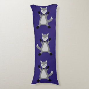 Creepy Cute Halloween Wolf Body Cushion