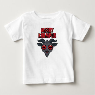 Creepy Cute Merry Krampus Baby T-Shirt