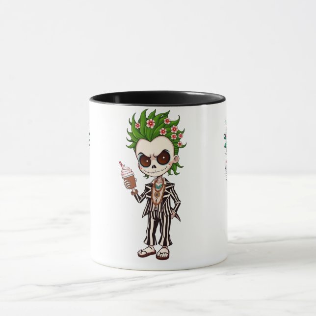 Creepy Cute Mugs with Gothic Island Vibes (Center)
