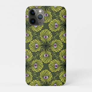 Creepy Cute Plant Spring Green Fantasy Art Pattern Case-Mate iPhone Case