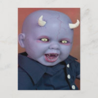 Creepy Devil Baby Doll