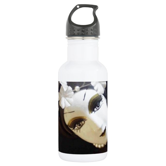 Creepy Doll Face 532 Ml Water Bottle (Front)