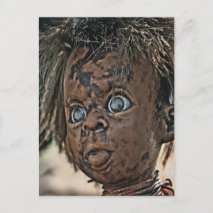 Creepy Doll Postcard
