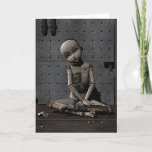 Creepy Doll Zelda - Greeting Card