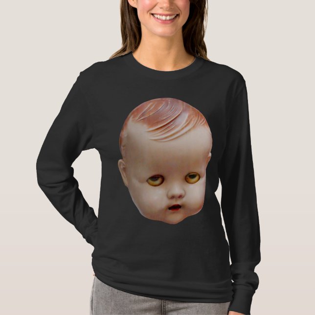 Creepy Doll's Head T-Shirt (Front)