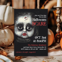 Creepy Eerie Gothic Doll Halloween Party