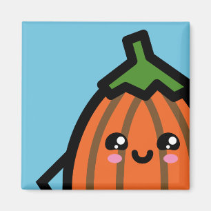 Creepy Egg Pumpkin - Halloween Magnet