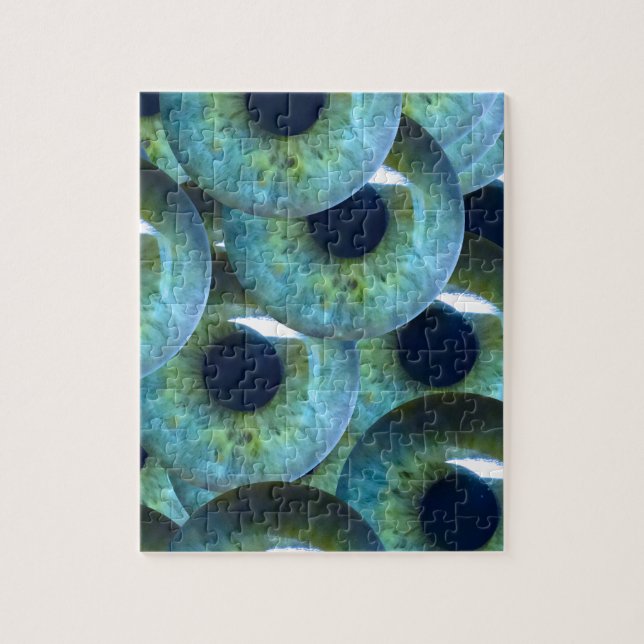 creepy eyeballs jigsaw puzzle (Vertical)