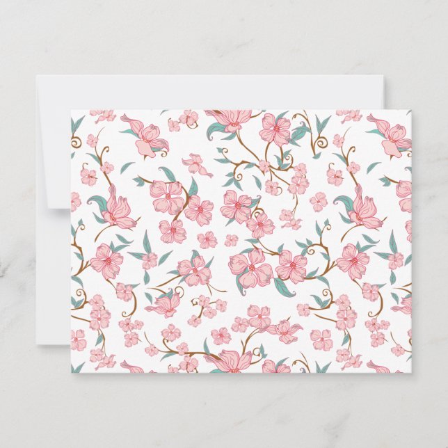 Creepy Flowers Pattern Card (Front)