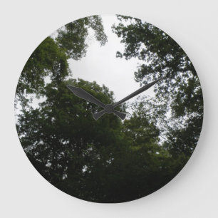 Creepy Forest Wall Clock