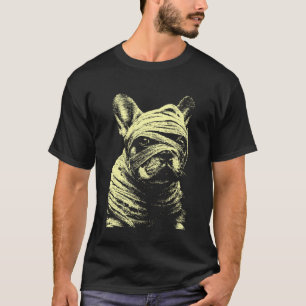 Creepy French Bulldog Halloween Costume Spooky Mum T-Shirt