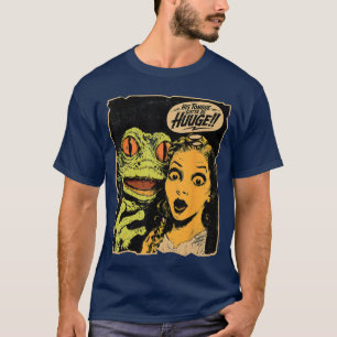 Creepy Frog Monster Sie Comic Horror Artwork frien T-Shirt