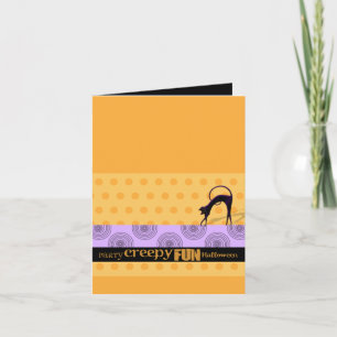Creepy Fun Halloween Invitation Cards