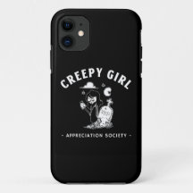 Creepy Girls Appreciation Society - Goth Girl Logo