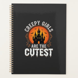 Creepy Girls Are The Cutest Gothic Halloween Desig Planner