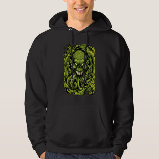Creepy Green Tentacle Monster Horror Hoodie