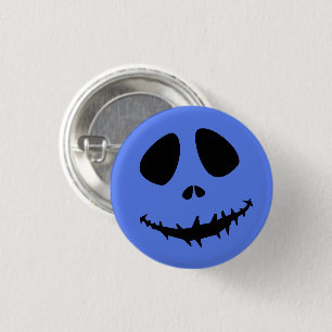 Creepy Grimace Halloween Button - Horror Pin