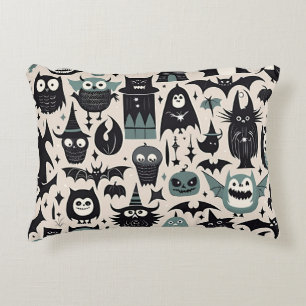 Creepy Halloween Night  Decorative Cushion