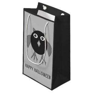 Creepy Halloween Owl Custom Gift Bag