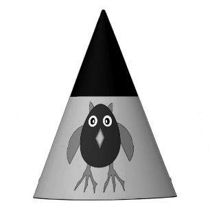 Creepy Halloween Owl Party Hat