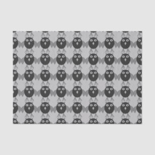 Creepy Halloween Owl Tissue Paper