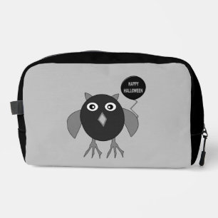 Creepy Halloween Party Owl Dopp Kit