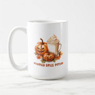 Creepy Halloween Pumpkin Spice Potion Coffee Mug