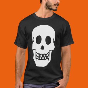 Creepy Halloween Skeleton Skull Face Costume T-Shirt