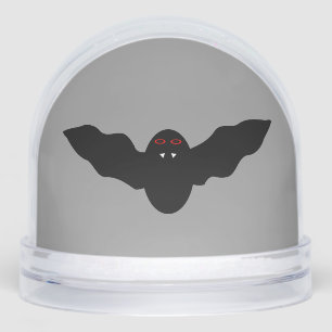 Creepy Halloween Vampire Bat Snowglobe