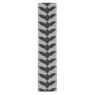 Creepy Halloween Vampire Bat Table Runner
